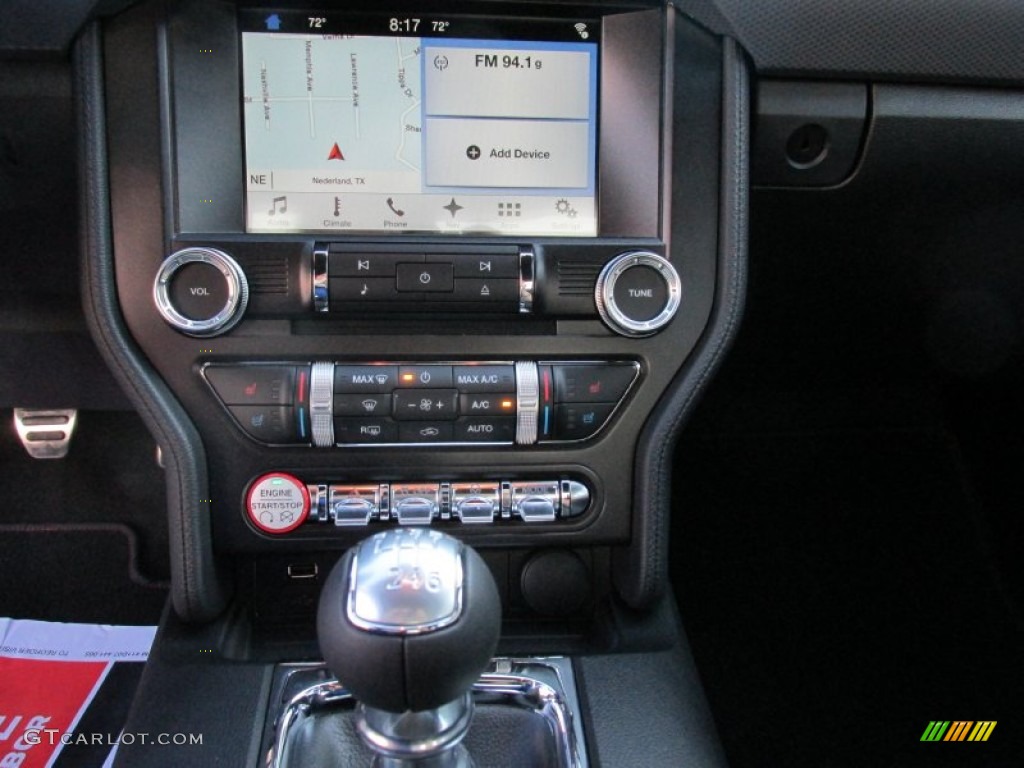 2016 Ford Mustang GT/CS California Special Coupe Controls Photo #107578300