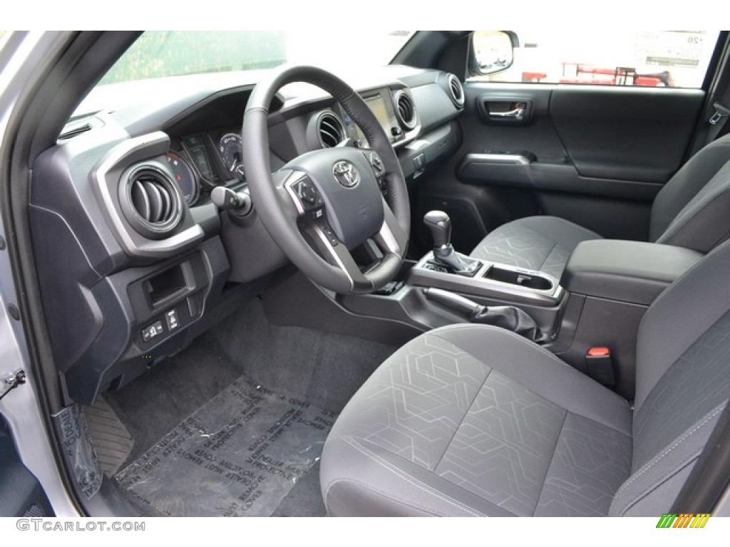 TRD Graphite Interior 2016 Toyota Tacoma TRD Off-Road Double Cab 4x4 Photo #107578792