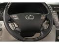 2010 Lexus LS Light Gray Interior Steering Wheel Photo