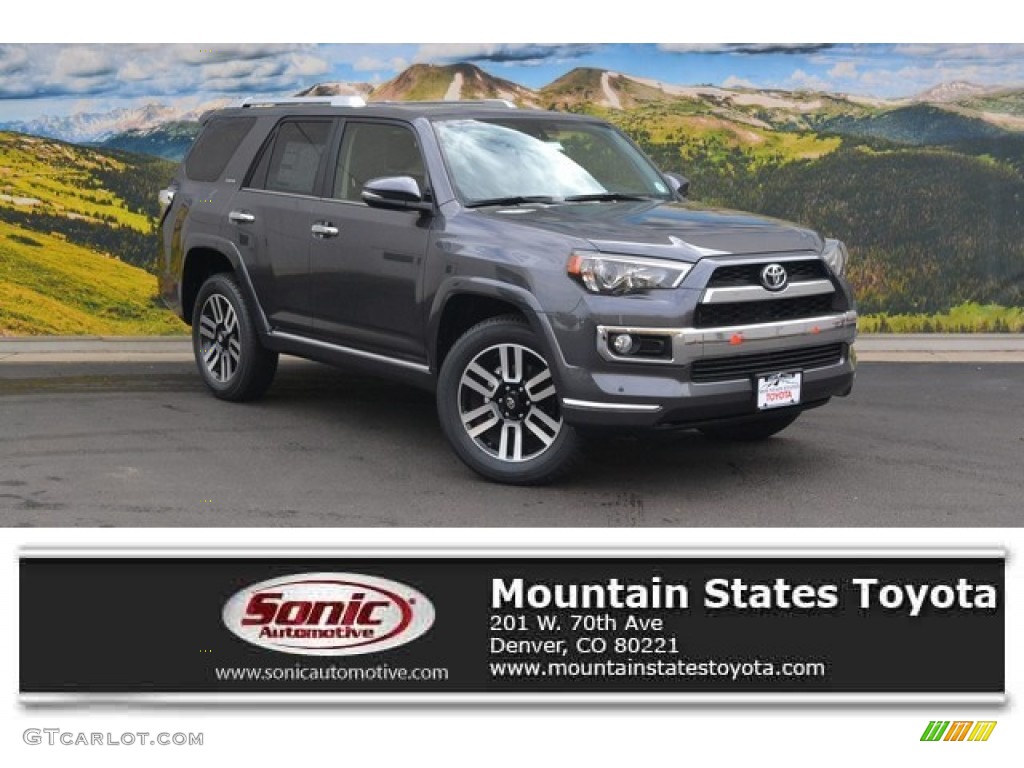 2016 4Runner Limited 4x4 - Magnetic Gray Metallic / Limited Redwood photo #1