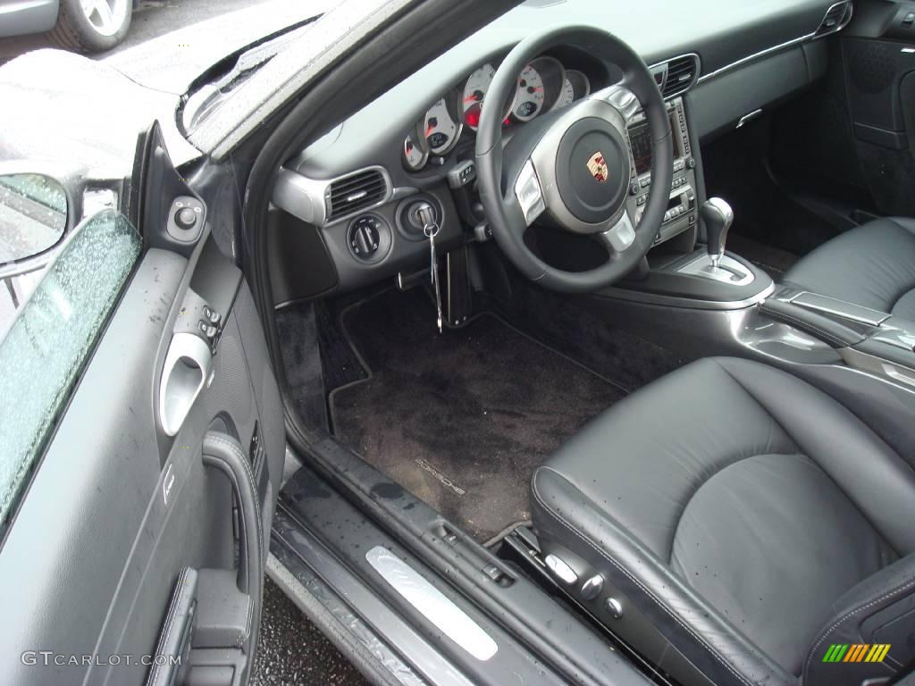 2007 911 Carrera S Cabriolet - Meteor Grey Metallic / Black photo #11