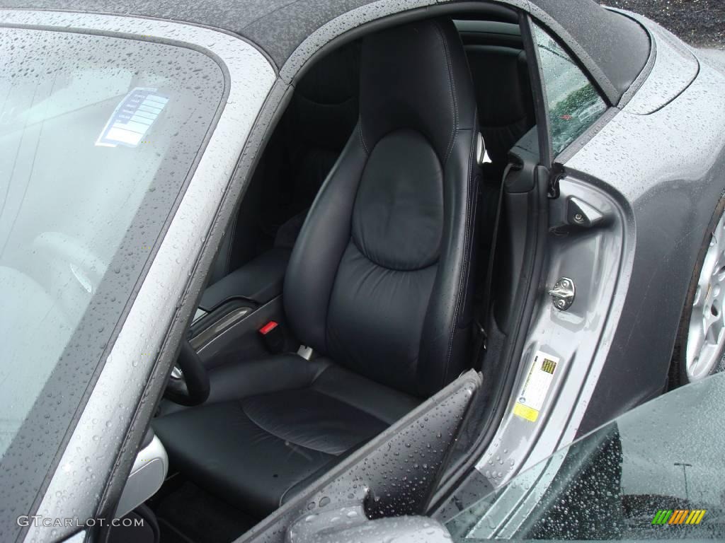 2007 911 Carrera S Cabriolet - Meteor Grey Metallic / Black photo #21