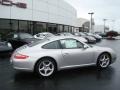 2008 Arctic Silver Metallic Porsche 911 Carrera Coupe  photo #6