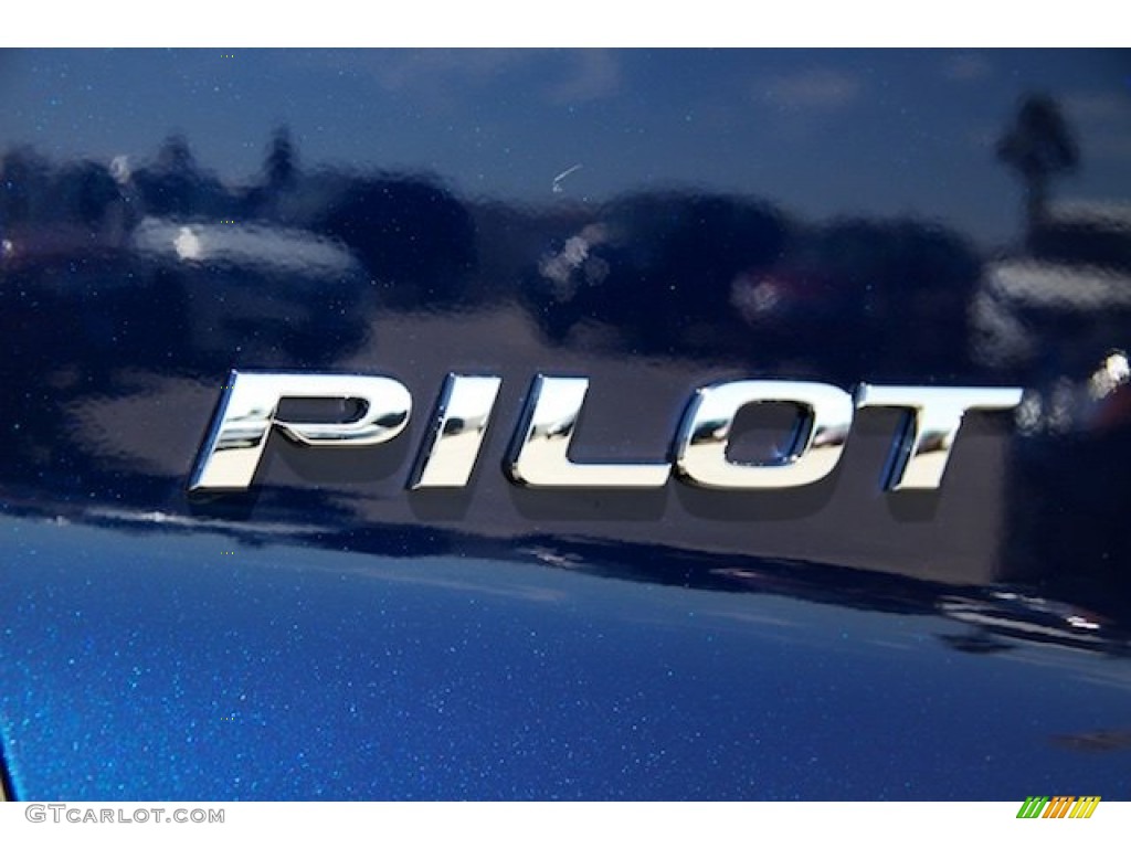 2016 Pilot Elite AWD - Obsidian Blue Pearl / Gray photo #3