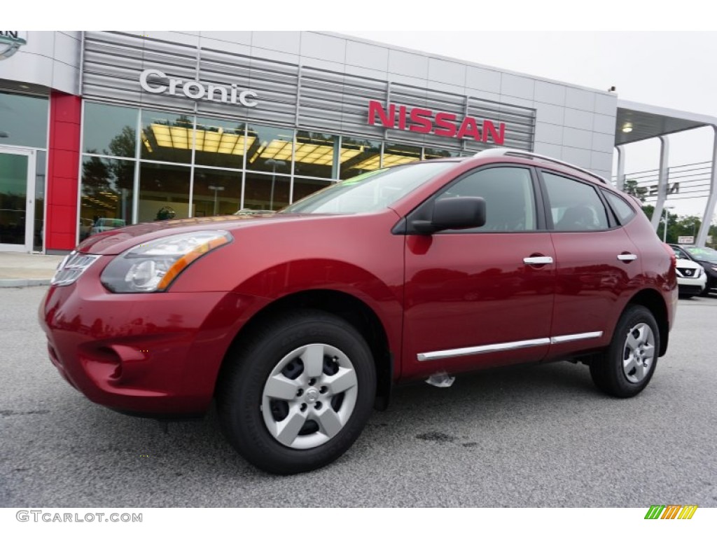 Cayenne Red Nissan Rogue Select