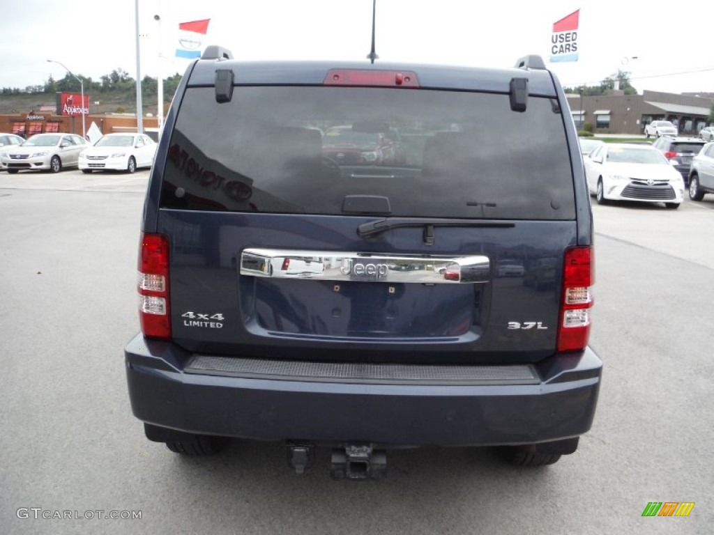 2008 Liberty Limited 4x4 - Modern Blue Pearl / Pastel Slate Gray photo #9