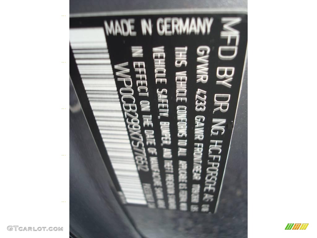 2007 911 Carrera S Cabriolet - Meteor Grey Metallic / Black photo #28