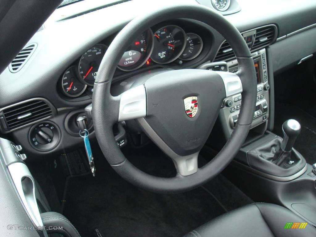 2008 911 Carrera Coupe - Arctic Silver Metallic / Black photo #11