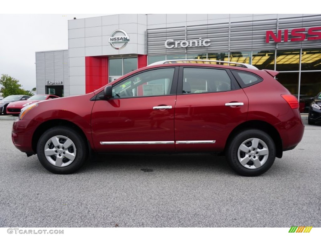 2015 Rogue Select S - Cayenne Red / Black photo #2