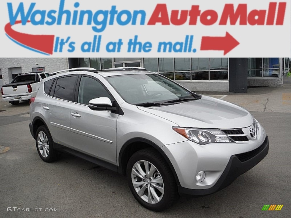 2014 RAV4 Limited AWD - Classic Silver Metallic / Black photo #1