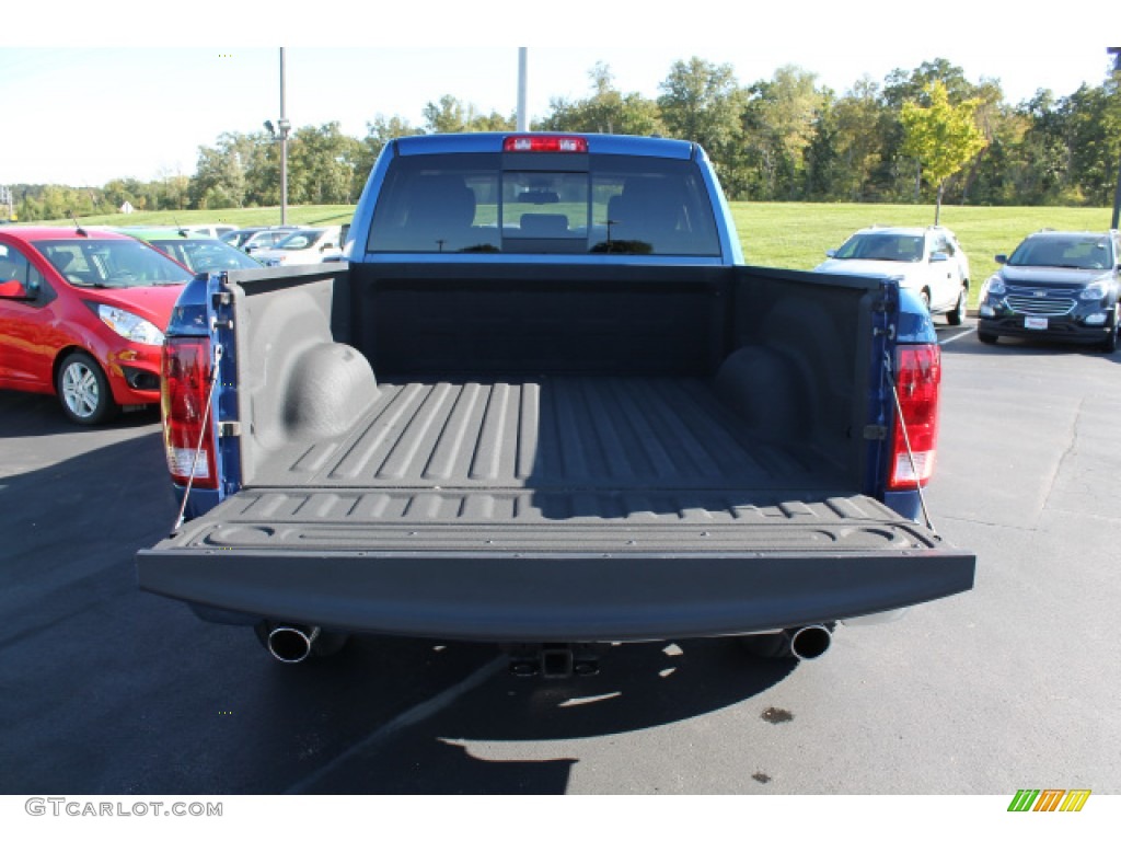 2011 Ram 1500 Big Horn Quad Cab 4x4 - Deep Water Blue Pearl / Dark Slate Gray/Medium Graystone photo #5