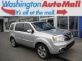 Alabaster Silver Metallic - Pilot EX-L 4WD Photo No. 1
