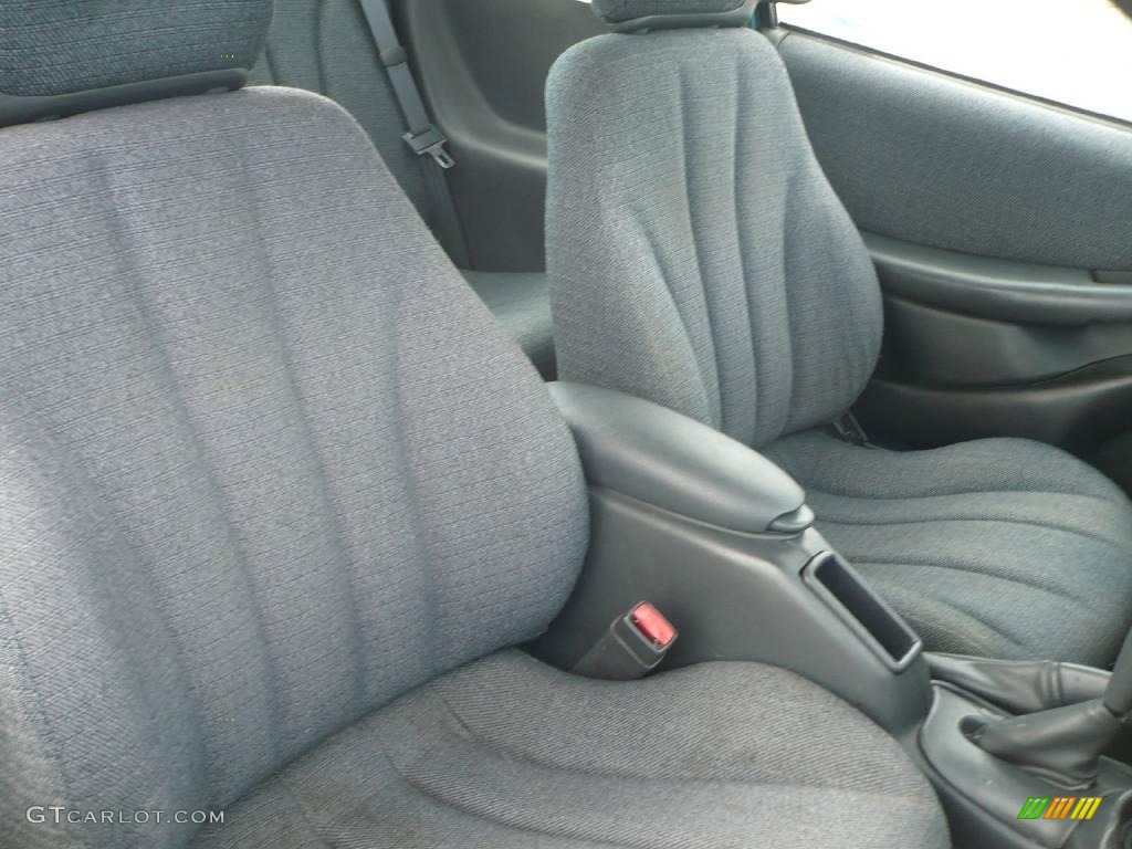 1999 Sunfire SE Coupe - Bright Blue Aqua Metallic / Graphite photo #8