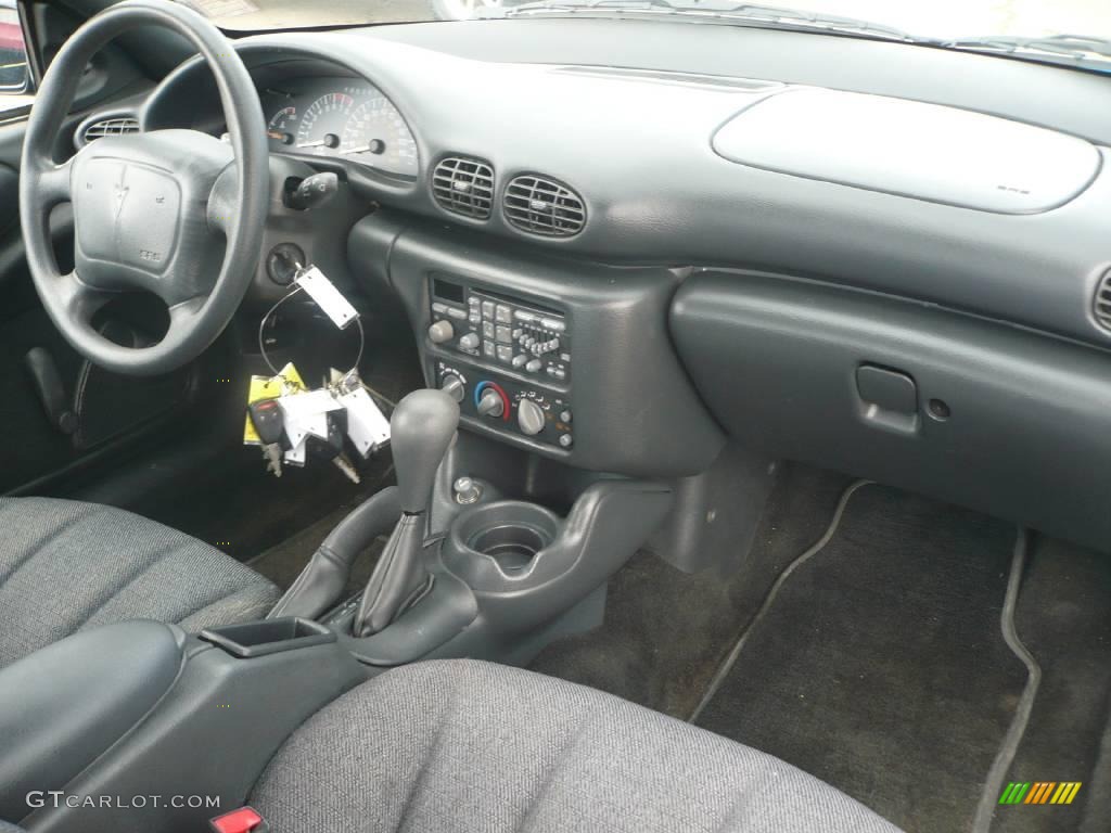 1999 Sunfire SE Coupe - Bright Blue Aqua Metallic / Graphite photo #10