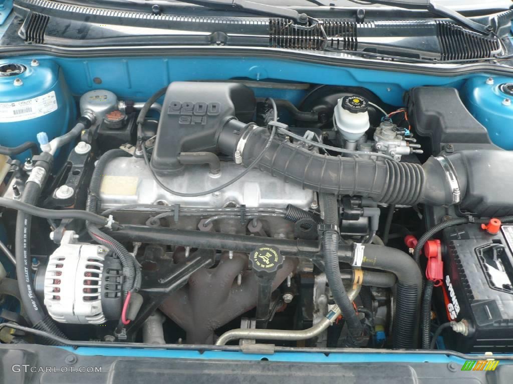 1999 Sunfire SE Coupe - Bright Blue Aqua Metallic / Graphite photo #12