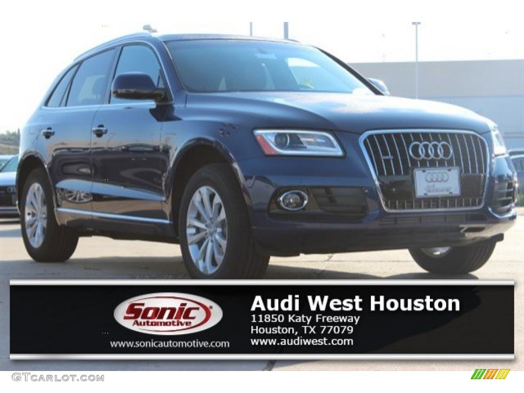 2016 Q5 2.0 TFSI Premium Plus quattro - Scuba Blue Metallic / Chestnut Brown photo #1