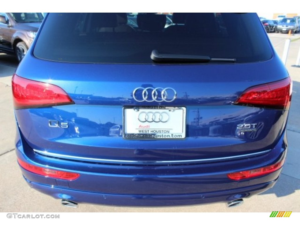 2016 Q5 2.0 TFSI Premium Plus quattro - Scuba Blue Metallic / Chestnut Brown photo #7