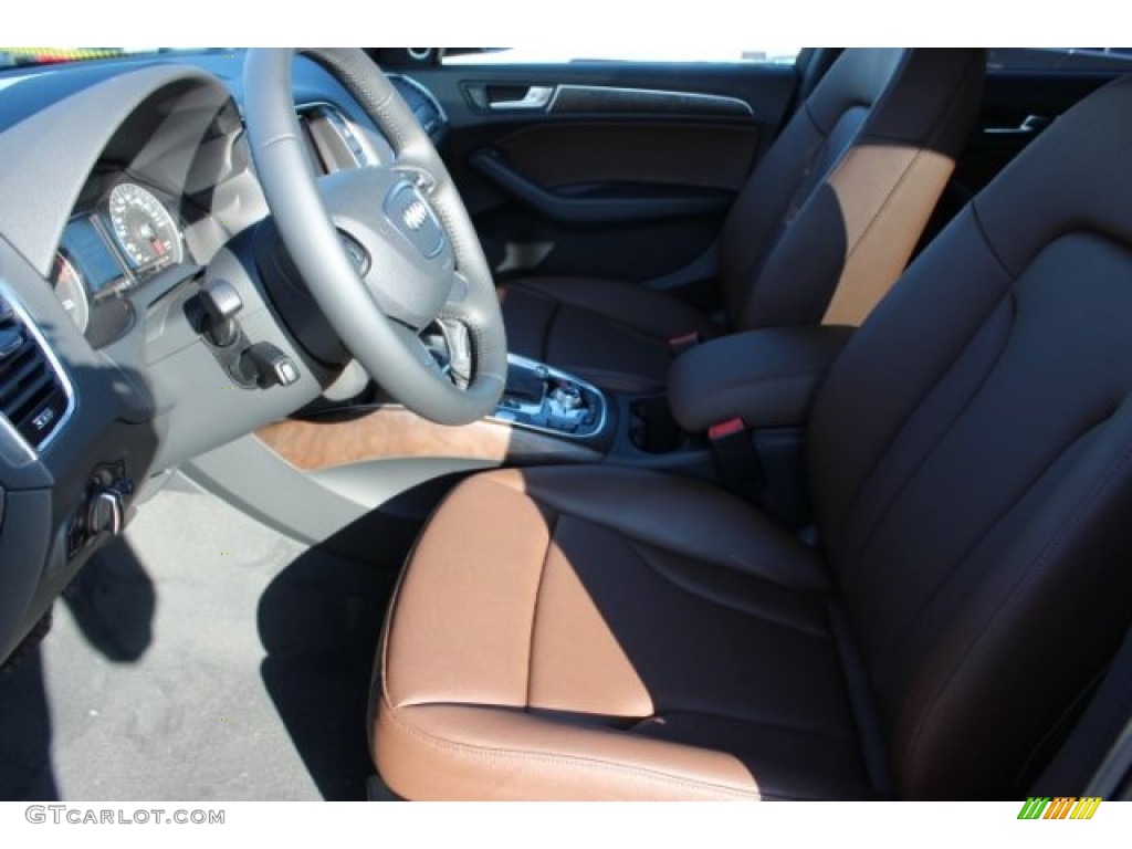 2016 Q5 2.0 TFSI Premium Plus quattro - Scuba Blue Metallic / Chestnut Brown photo #15