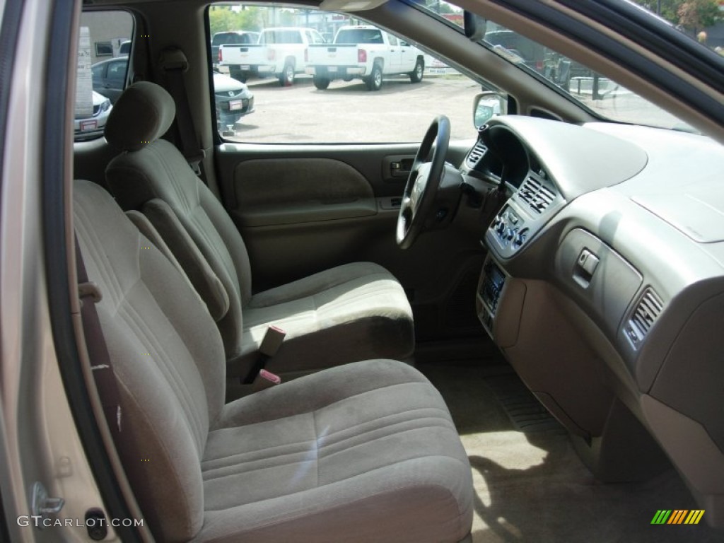 2002 Sienna LE - Desert Sand Mica / Oak photo #15