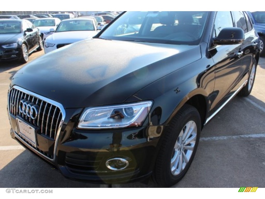 2016 Q5 2.0 TFSI Premium Plus quattro - Brilliant Black / Black photo #3