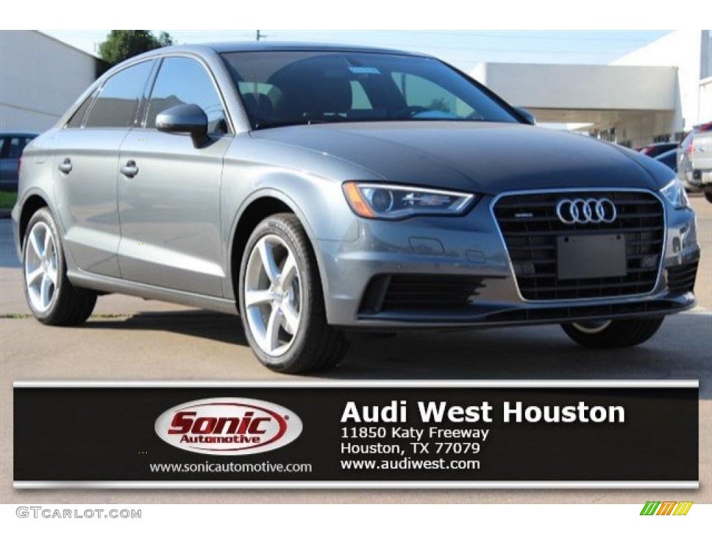 2016 A3 2.0 Premium quattro - Monsoon Gray Metallic / Black photo #1