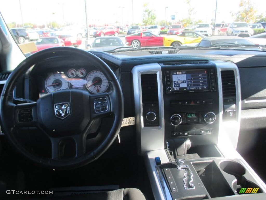 2012 Ram 1500 Sport Crew Cab 4x4 - Black / Dark Slate Gray photo #12