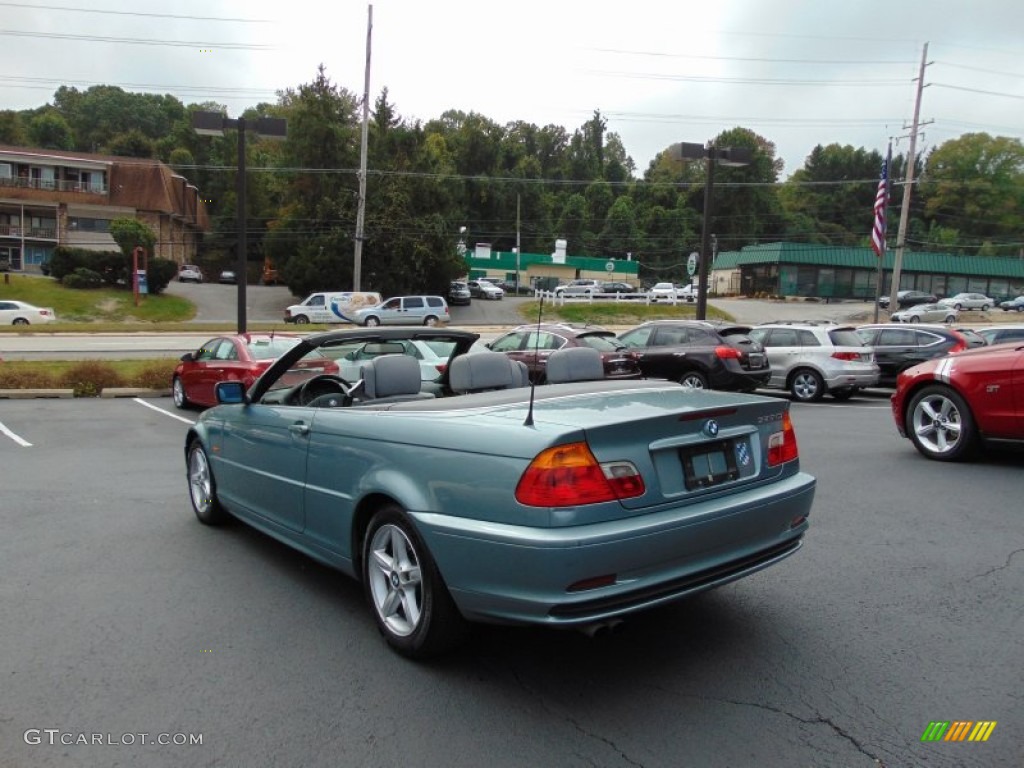 2003 3 Series 325i Convertible - Grey Green Metallic / Grey photo #5