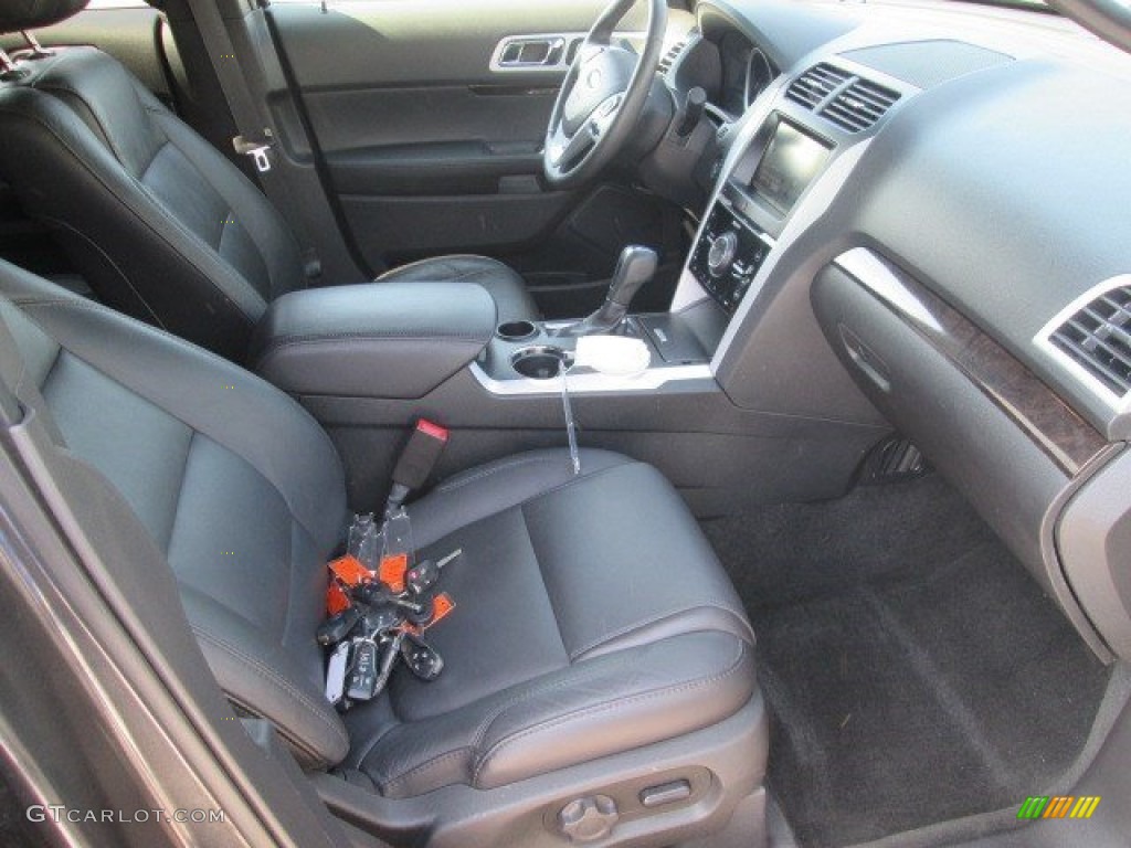 2015 Explorer Limited - Magnetic / Charcoal Black photo #3