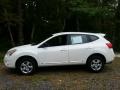 2011 Pearl White Nissan Rogue S AWD  photo #3