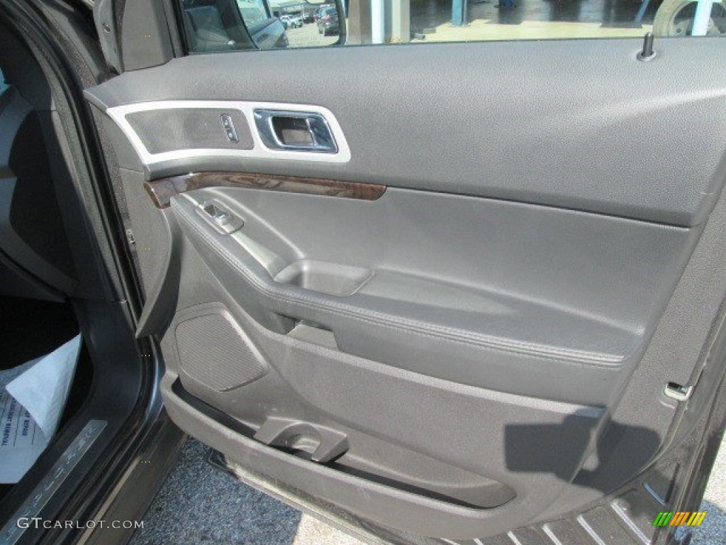 2015 Explorer Limited - Magnetic / Charcoal Black photo #4
