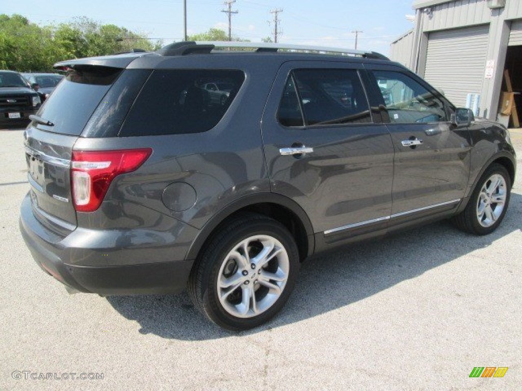 2015 Explorer Limited - Magnetic / Charcoal Black photo #7