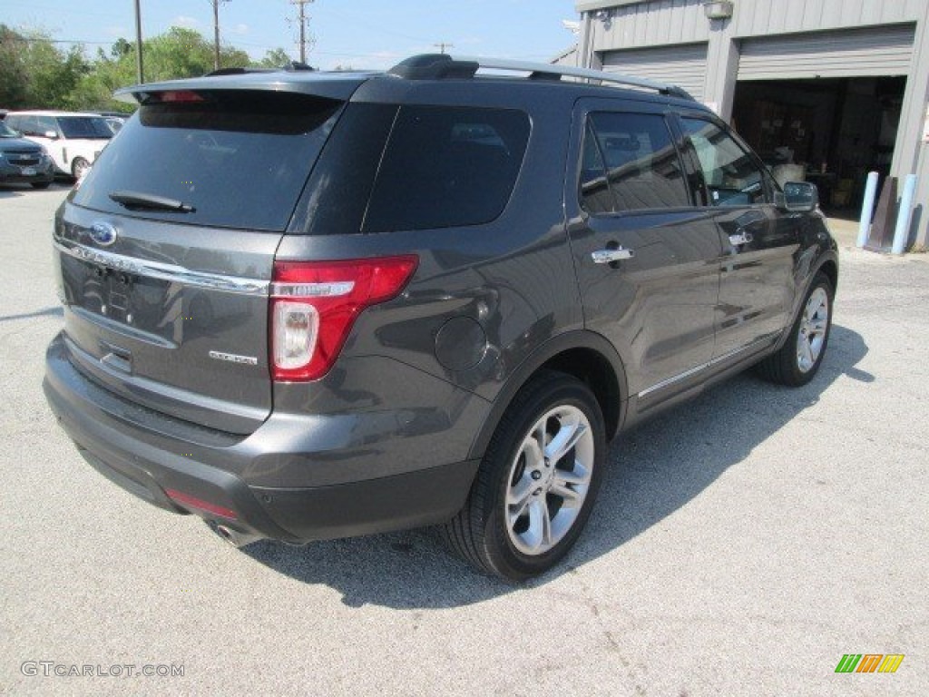 2015 Explorer Limited - Magnetic / Charcoal Black photo #8