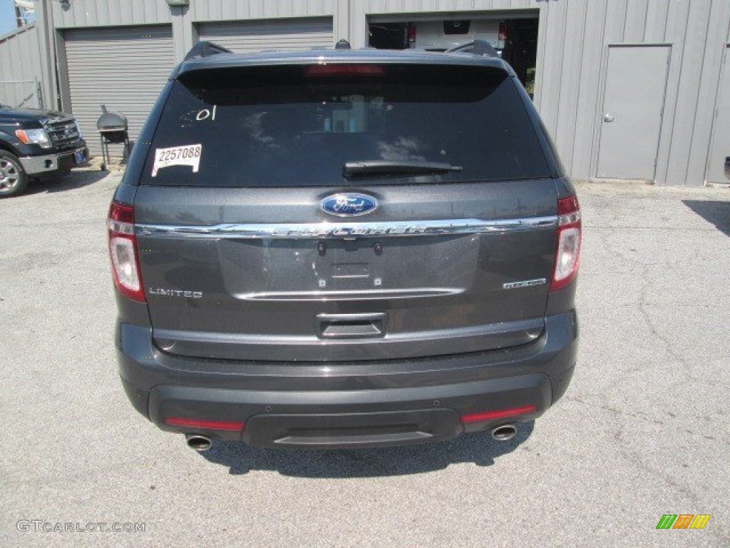 2015 Explorer Limited - Magnetic / Charcoal Black photo #10
