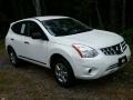 2011 Pearl White Nissan Rogue S AWD  photo #8
