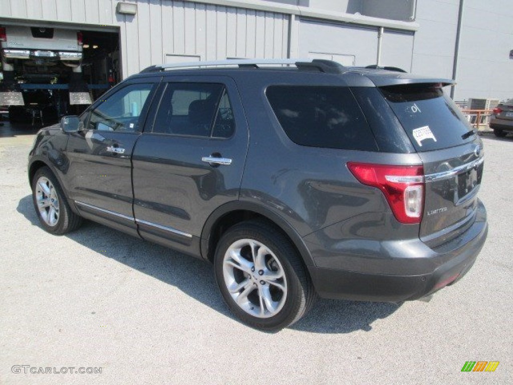 2015 Explorer Limited - Magnetic / Charcoal Black photo #14