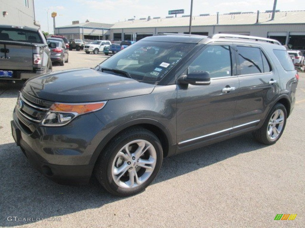 2015 Explorer Limited - Magnetic / Charcoal Black photo #19