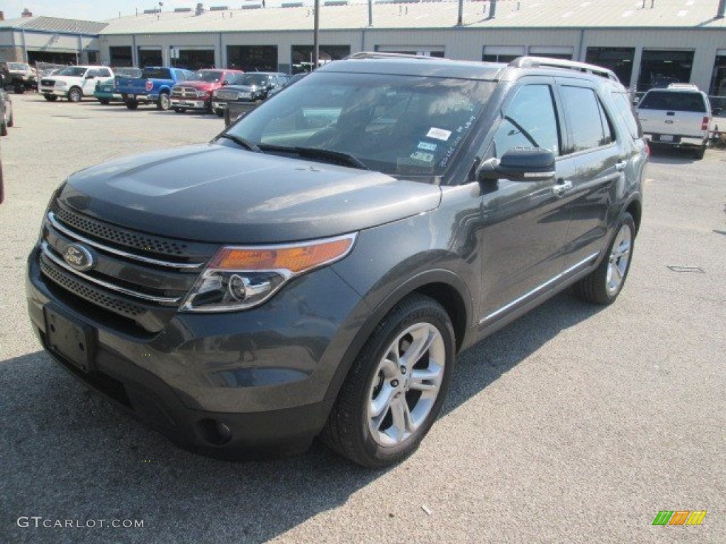 2015 Explorer Limited - Magnetic / Charcoal Black photo #20