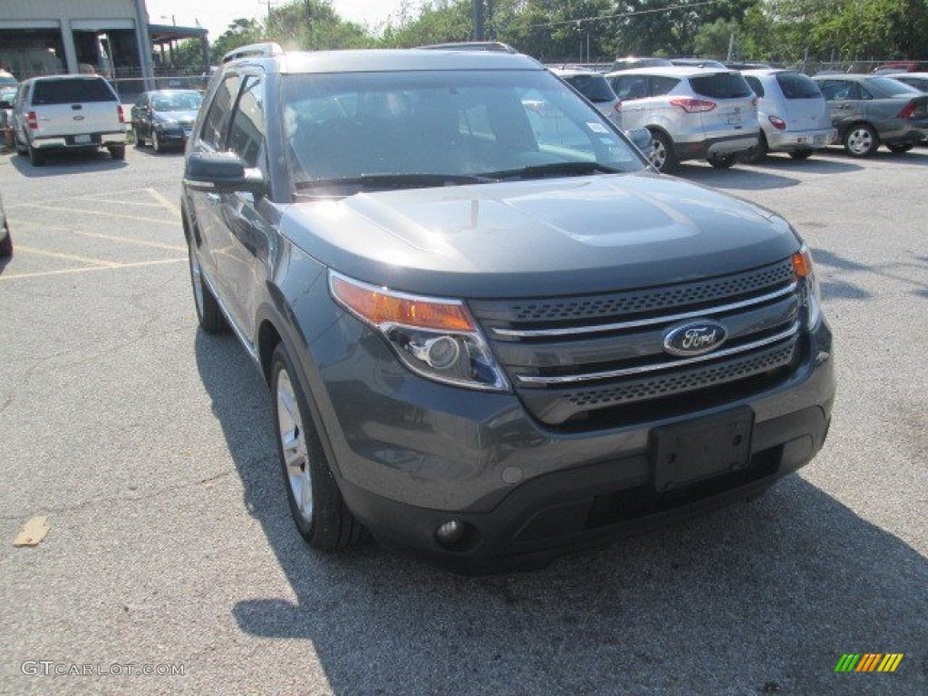2015 Explorer Limited - Magnetic / Charcoal Black photo #27