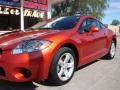 2007 Sunset Pearlescent Mitsubishi Eclipse GS Coupe  photo #2