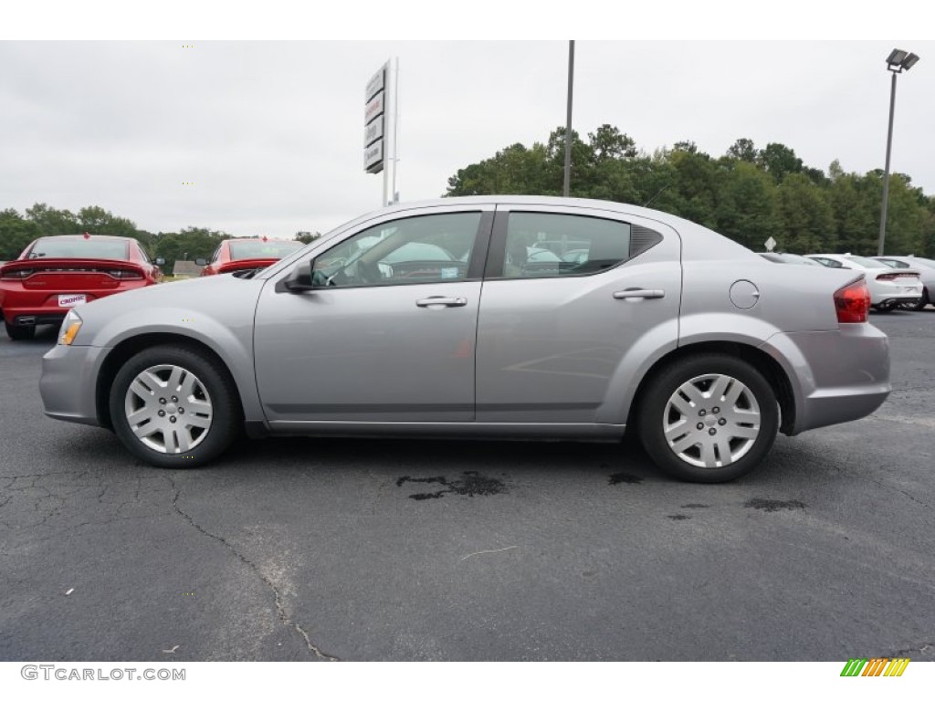 2014 Avenger SE - Billet Silver Metallic / Black/Light Frost Beige photo #4