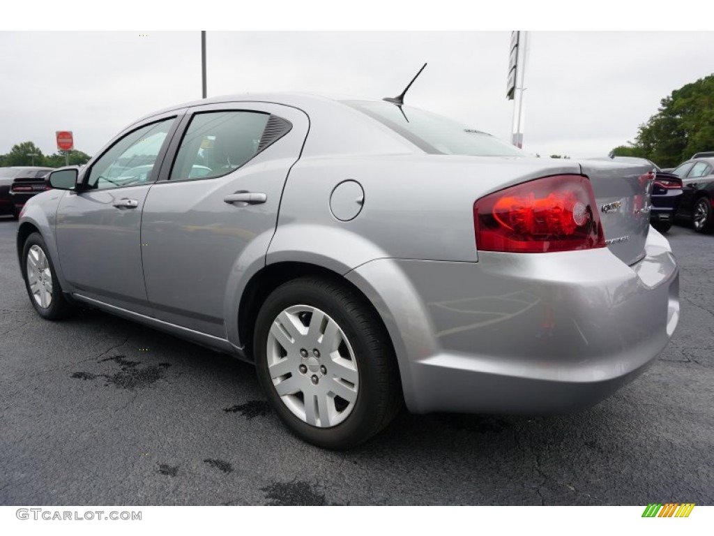 2014 Avenger SE - Billet Silver Metallic / Black/Light Frost Beige photo #5