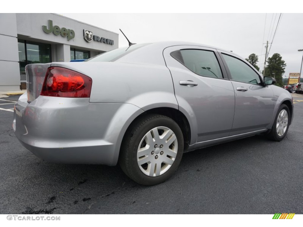 2014 Avenger SE - Billet Silver Metallic / Black/Light Frost Beige photo #7