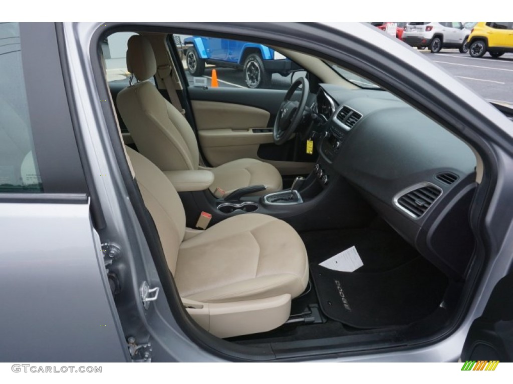 2014 Avenger SE - Billet Silver Metallic / Black/Light Frost Beige photo #16