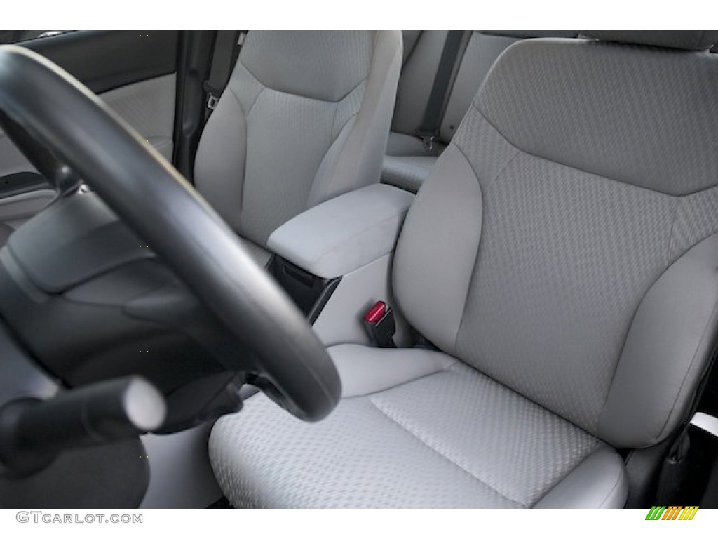 2015 Civic LX Sedan - Dyno Blue Pearl / Gray photo #12