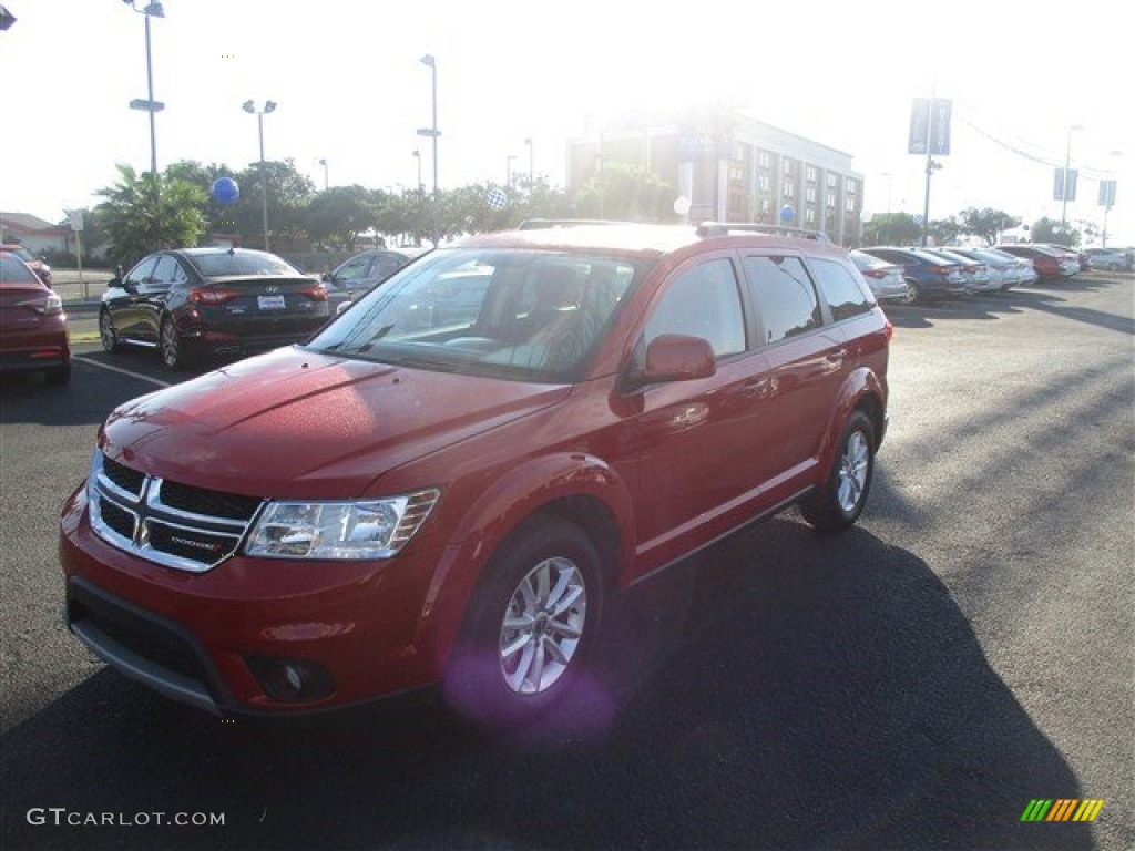 Redline 2 Coat Pearl 2015 Dodge Journey SXT Exterior Photo #107593417