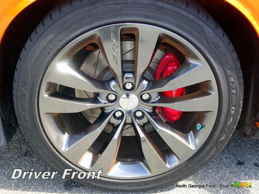 2014 Challenger SRT8 392 - Header Orange / Dark Slate Gray photo #9