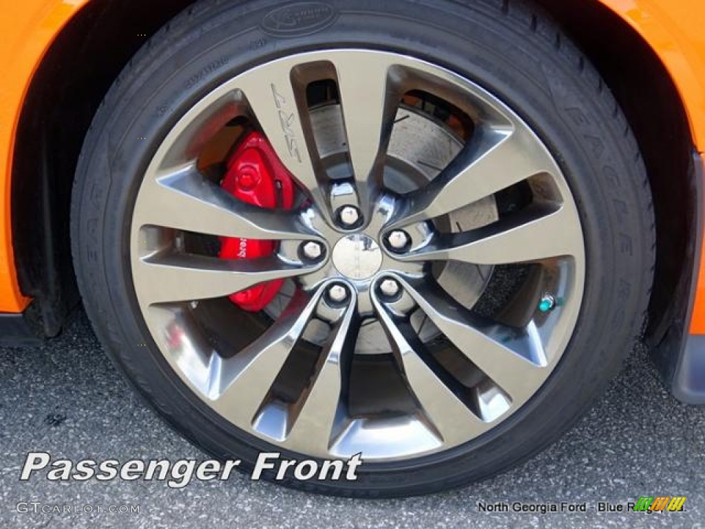 2014 Challenger SRT8 392 - Header Orange / Dark Slate Gray photo #10