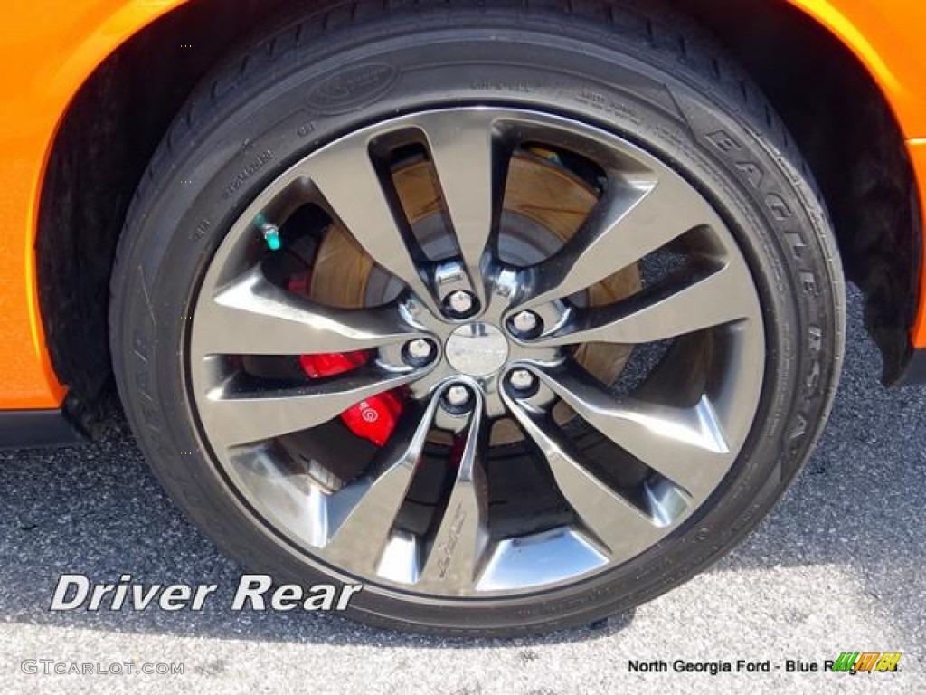 2014 Challenger SRT8 392 - Header Orange / Dark Slate Gray photo #11
