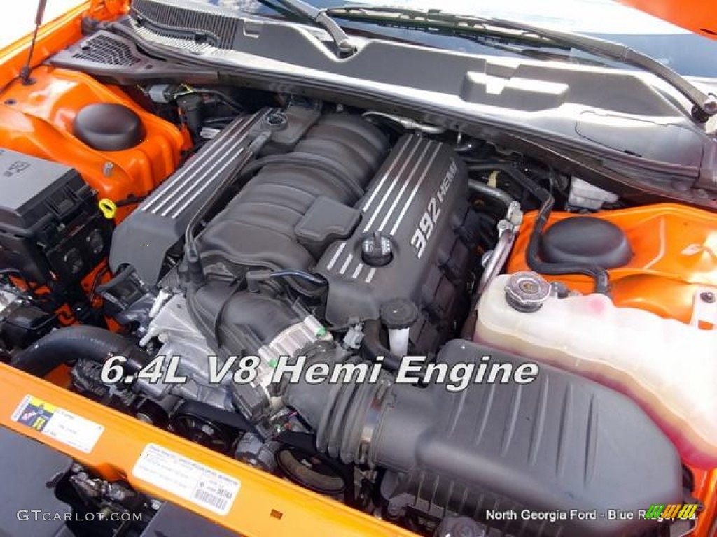 2014 Challenger SRT8 392 - Header Orange / Dark Slate Gray photo #13