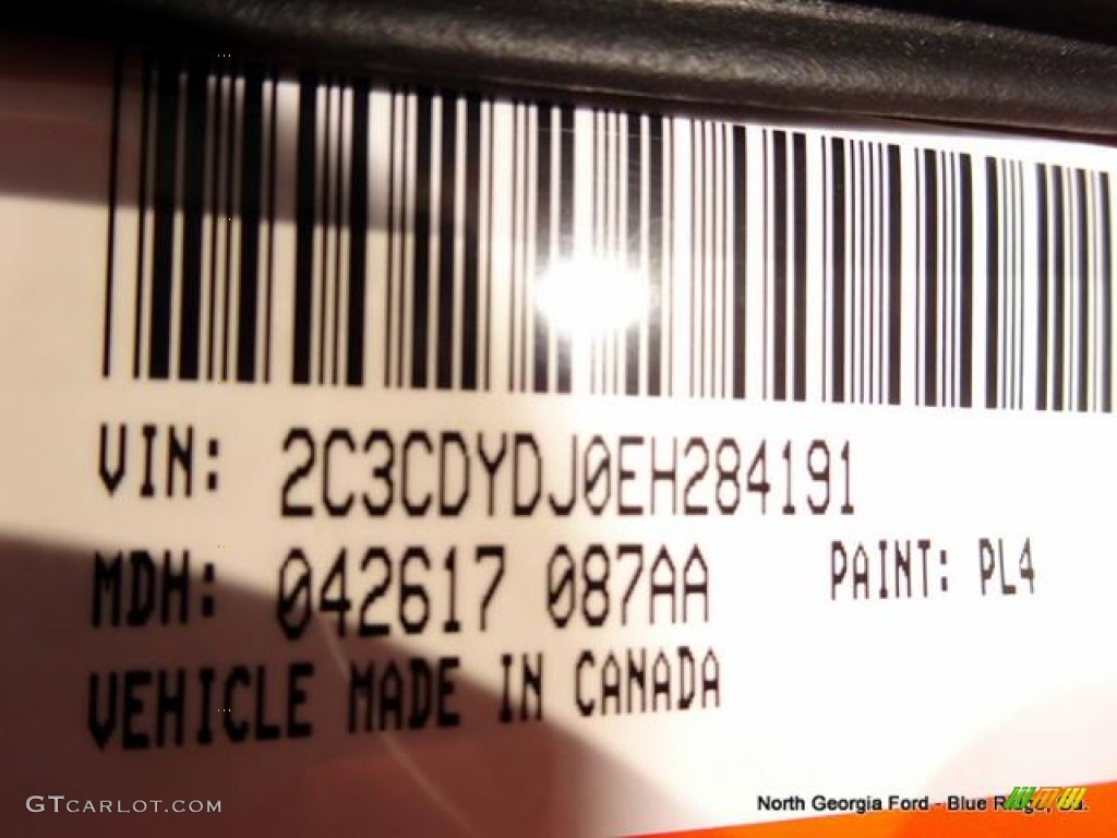 2014 Challenger SRT8 392 - Header Orange / Dark Slate Gray photo #30